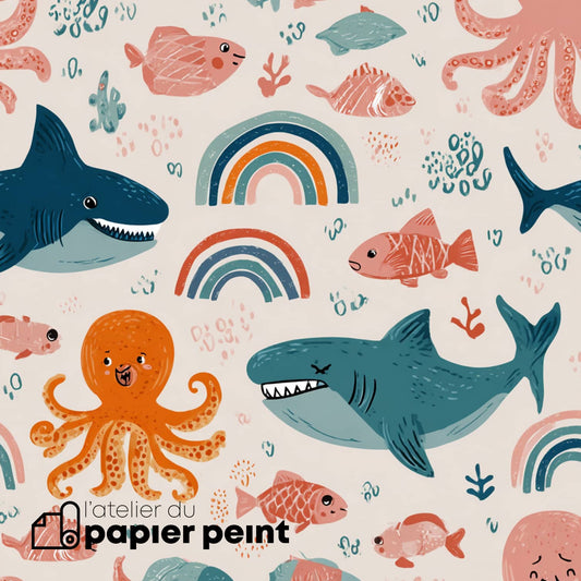 Papier peint Sous l'Océan