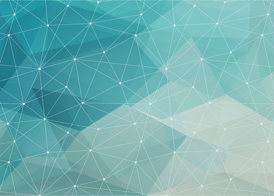 Papier-peint design abstrait mapping bleu