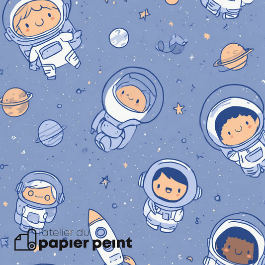 Papier peint Astrokids