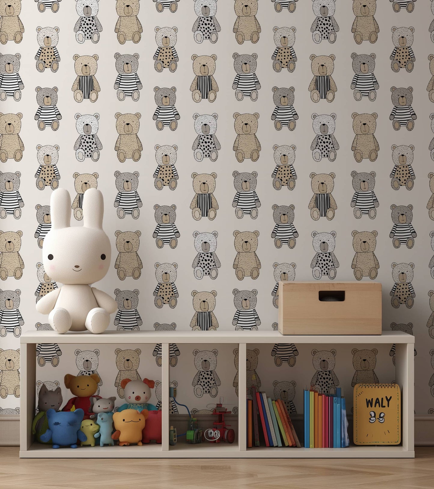 Papier peint Teddy