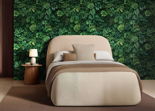 Papier peint mur végétal